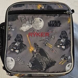 POTTERY BARN KIDS MACKENZIE STAR WARS DARTH VADER CLASSIC LUNCH BOX *RYKER*
